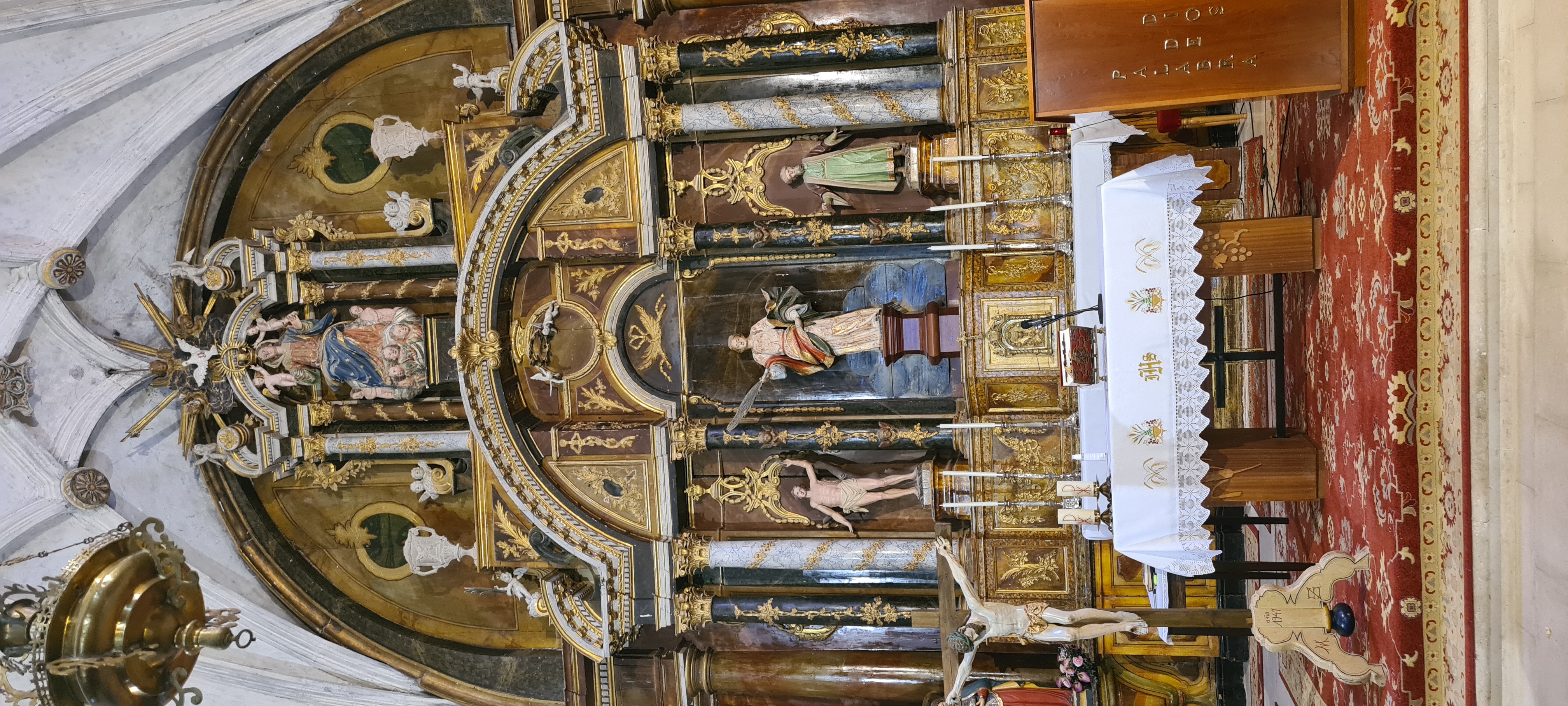 Interior de la Iglesia