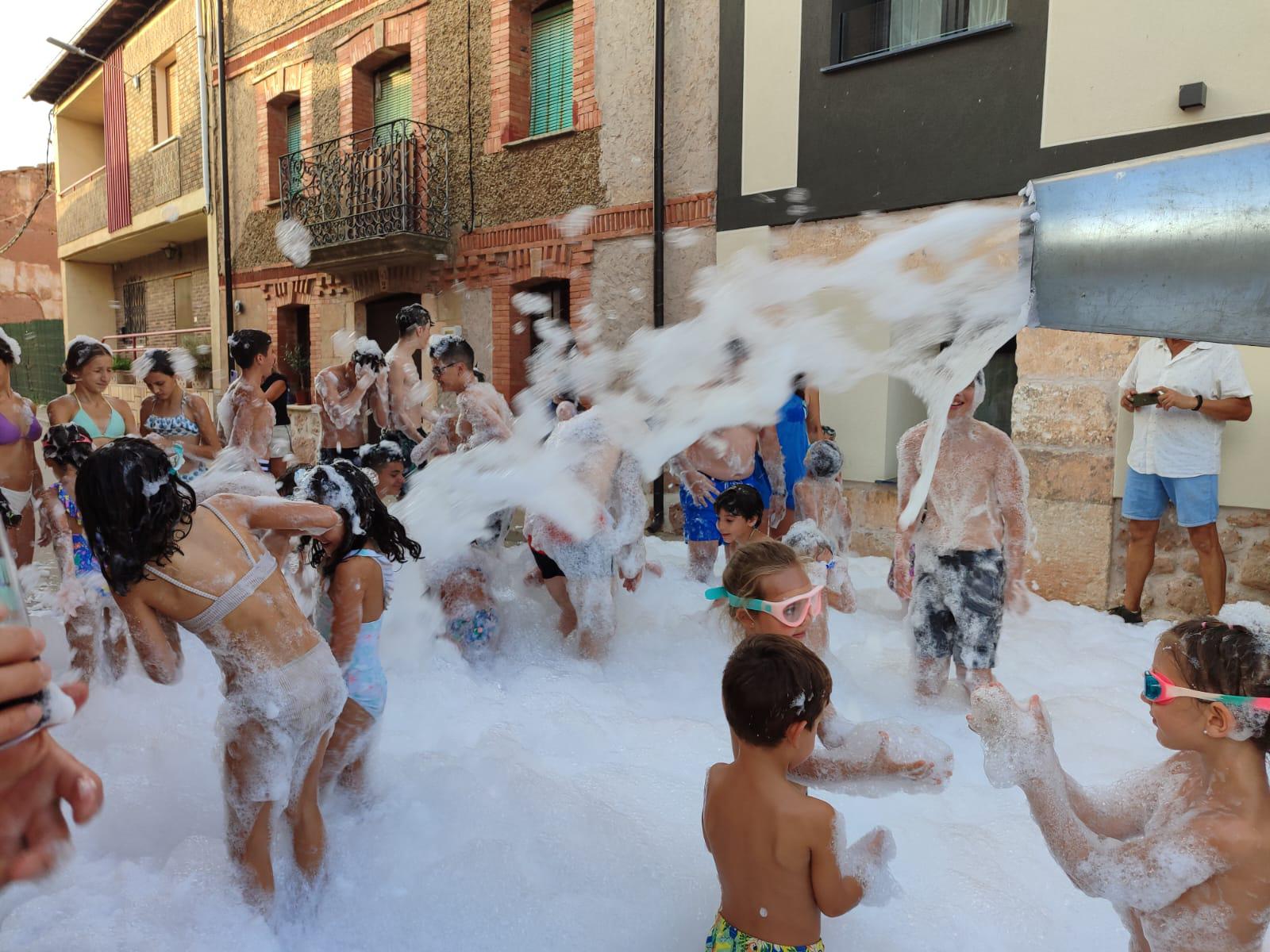Fiesta de la espuma.
