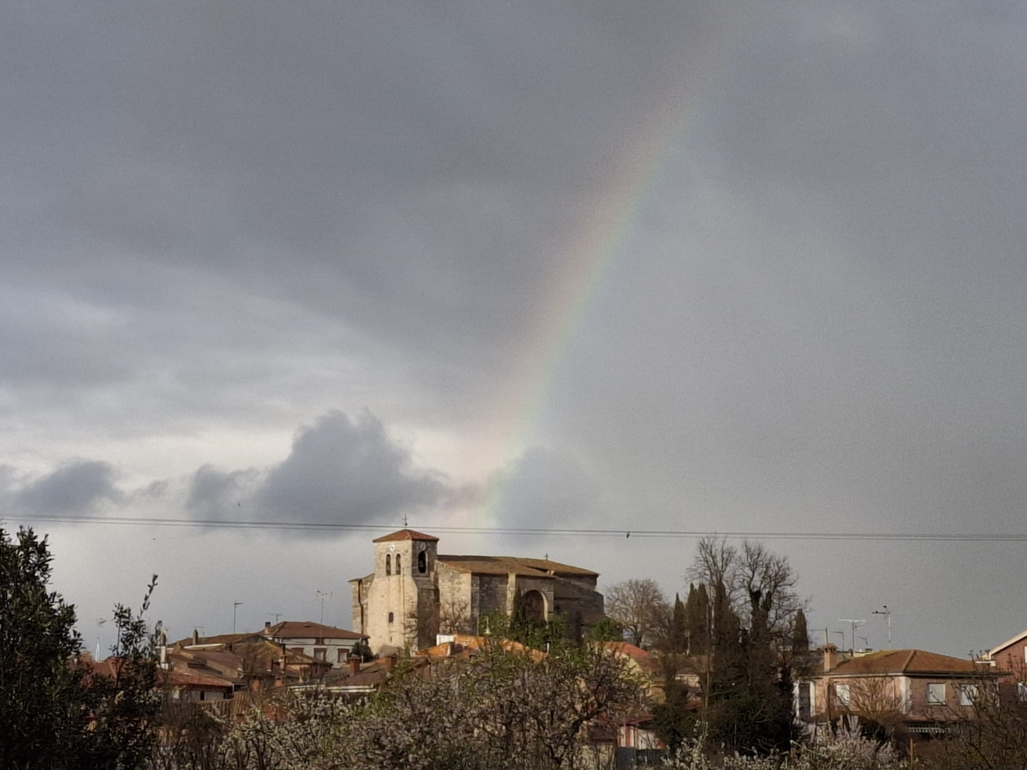 El descanso de la lluvia.